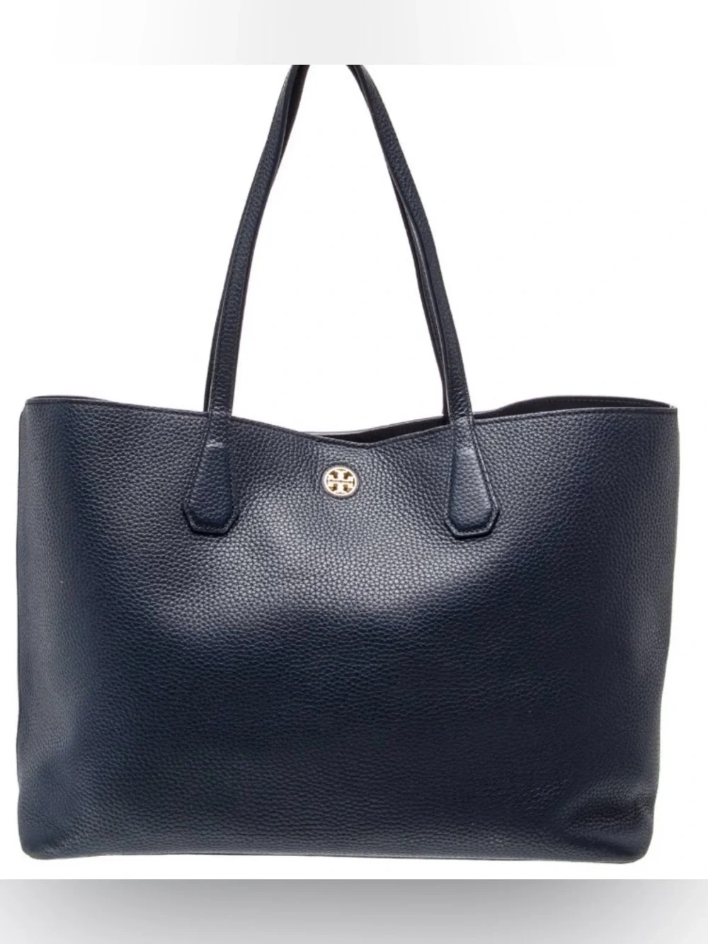 Tory Burch Black Perry Leather Tote Bag